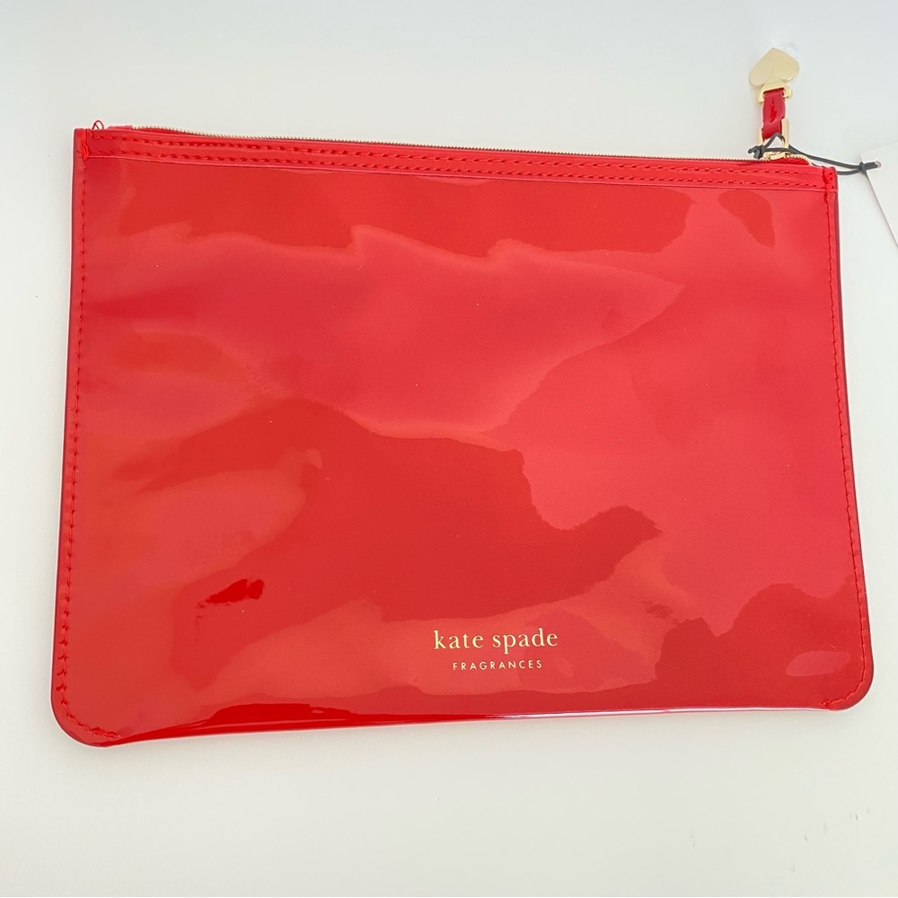 Kate Spade Red Cherie Bag with Glossy Finish NWT
